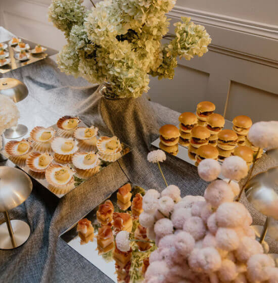 Deluxe Canape Menu